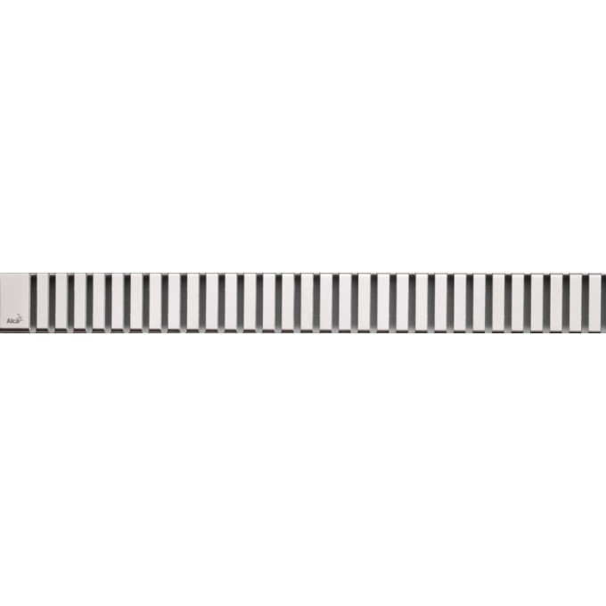 Решетка ALCAPLAST LINE-1150M для водоотводящих желобов (APZ1, APZ4, APZ12) дизайн LINE